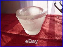 Vase modéle jakala ca 1961 by wirkkala tapio glass & crystal