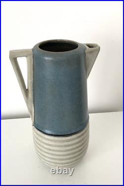 Vase pichet art déco Louis Lourioux marque à la louve