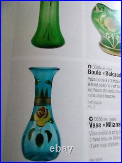 Vase rare Théodore Legras Modèle Milanais Période 1897