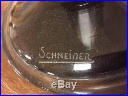 Vase signé Schneider