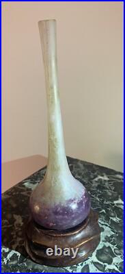 Vase soliflore DAUM NANCY / 15 Cm
