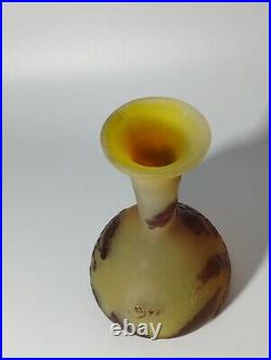 Vase soliflore Gallé
