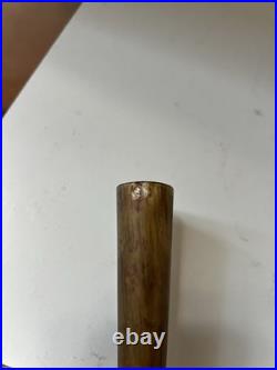 Vase soliflore boule pâte de verre Art Nouveau Delatte Nancy