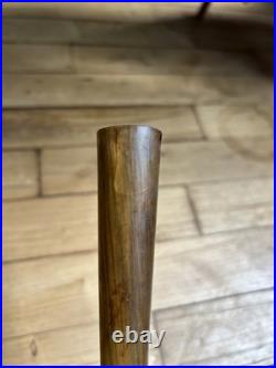 Vase soliflore boule pâte de verre Art Nouveau Delatte Nancy