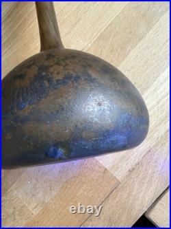 Vase soliflore boule pâte de verre Art Nouveau Delatte Nancy