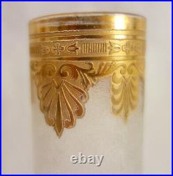 Vase soliflore cristal de Saint Louis modèle Nelly style Empire Vase soliflore cristal de Saint Louis modèle Nelly style Empire