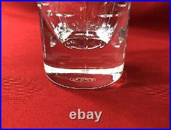 Vase soliflore en cristal signé BACCARAT modèle EQUINOXE 20 cm Fleurs Déco TBE