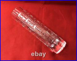 Vase soliflore en cristal signé BACCARAT modèle EQUINOXE 20 cm Fleurs Déco TBE