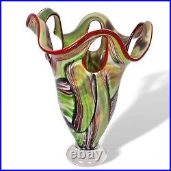 Vase style ancien style verre de Murano 40cm 5kg