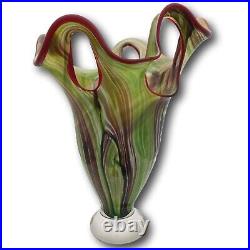 Vase style ancien style verre de Murano 40cm 5kg