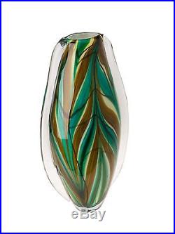 Vase style ancien style verre de Murano 41 cm 4 kg