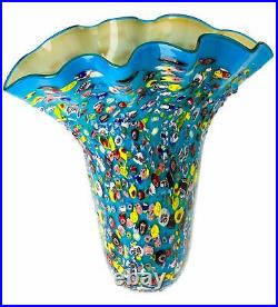 Vase style ancien style verre de Murano 42 cm 6 kg