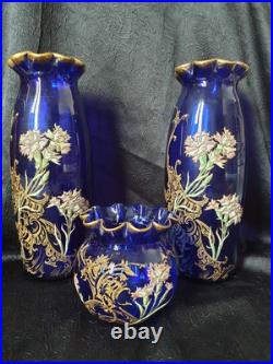 Vases émaillés LEGRAS