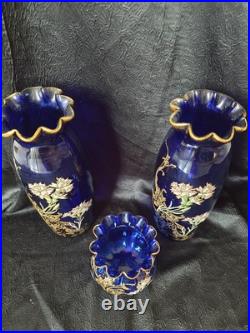 Vases émaillés LEGRAS