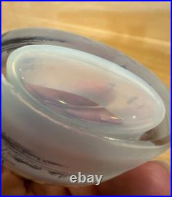 Vases miniature DAUM NANCY de forme ovale
