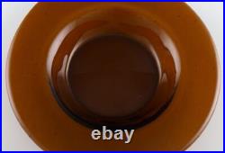 Verre d'art suédois. Douze assiettes profondes en verre d'art soufflé à la bo