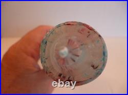 Verreries De Clichy Soliflore De 27 CM Ou Bougeoir Pour Bougies De 25 MM Tbe